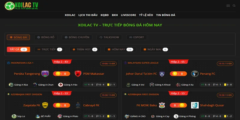 Hướng dẫn xem trực tiếp bóng đá trên Xoilac TV (Chi tiết từng bước) 4 Xoilac TV sự lựa chọn xem trực tiếp bóng đá hàng đầu