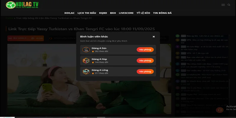 Cách Giảm Độ Trễ Khi Xem Trực Tiếp Bóng Đá Trên Xoilac TV 7 Xoilac TV có nhiều đường truyền khác nhau không lo bị trễ